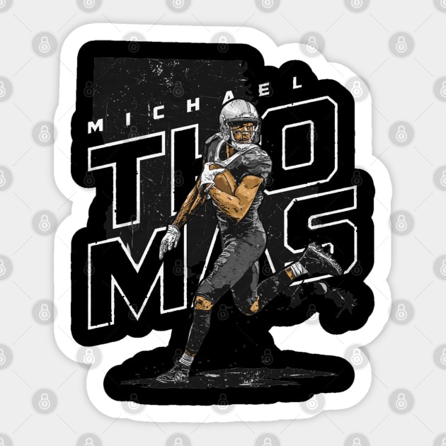 Michael Thomas New Orleans Player Map Sticker by MASTER_SHAOLIN